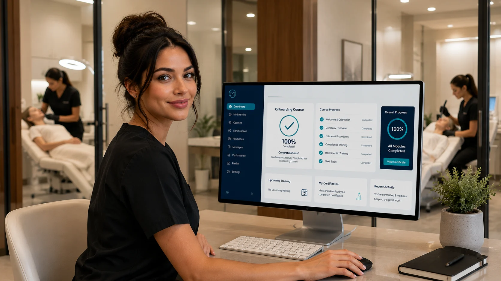 Accelerating Time-to-Floor How a Seamless Medspa Onboarding Platform Speeds Up Staff Training