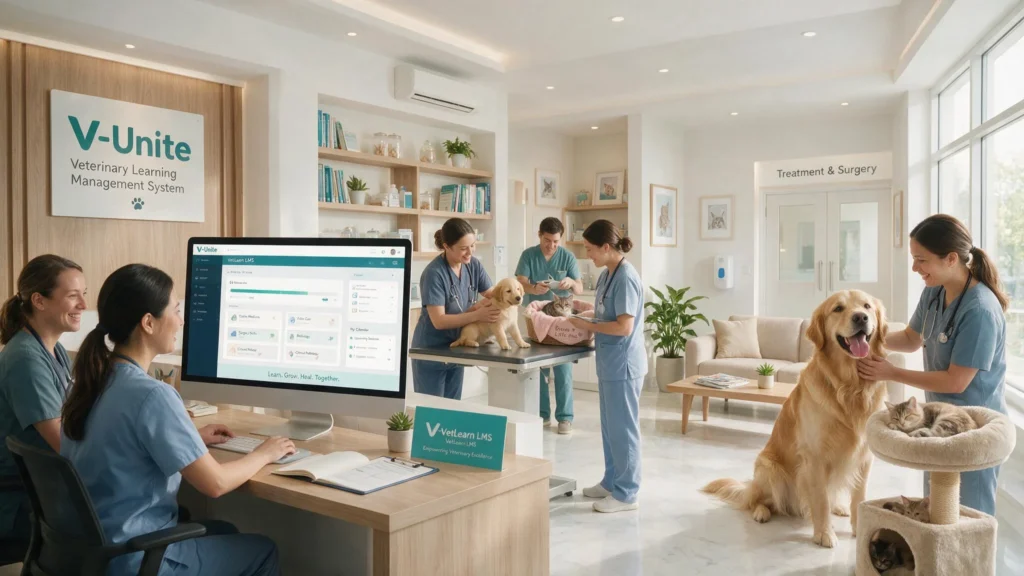 How to Modernize Staff Training Using a Dedicated Veterinary LMS