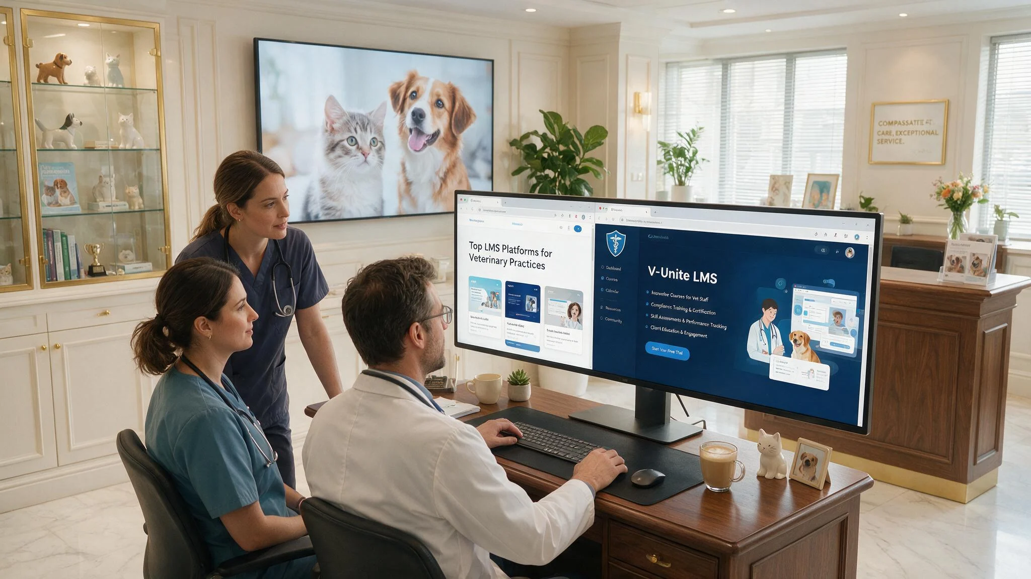 Top Features to Look For in a Veterinary Clinic LMS Platform (And Why They Matter)